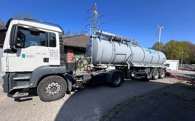 Klärschlamm Transporter